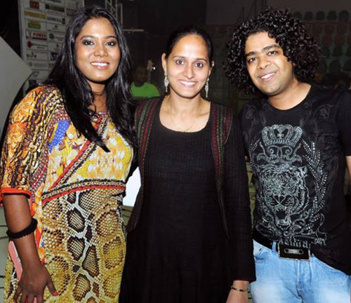 Roopa Revathi with Sayanora Philip and Naresh Iyer