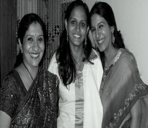 Roopa Revathi with Sujatha Mohan and Shweta Mohan