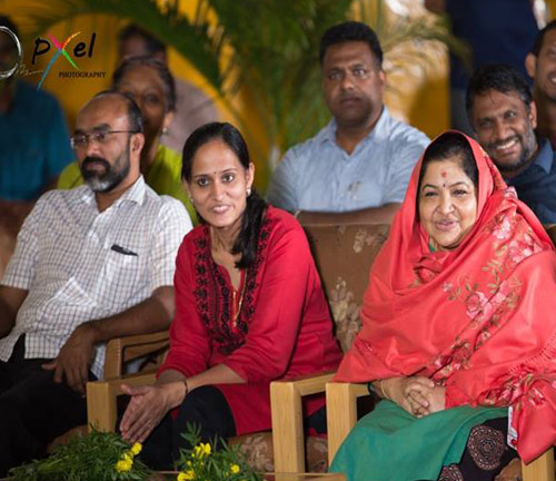 Roopa Revathi and K S Chithra Candid Photography
