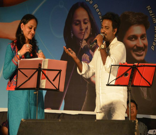 Roopa Revathi and Najim Arshad