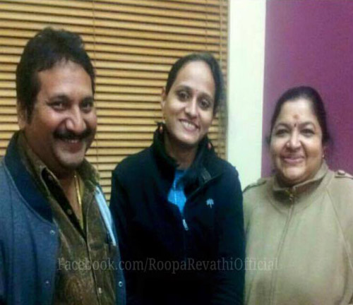 Roopa Revathi with Mano and K S Chithra